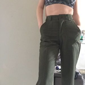 Kim Military Pant from Brandy Melville